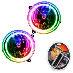 Jeep Liberty Headlight Assembly - ORACLE Lighting - SMD ColorSHIFT - `02-`04